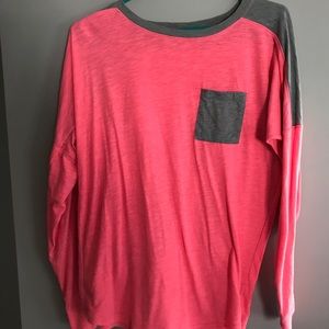 Pink Long Sleeve Tee